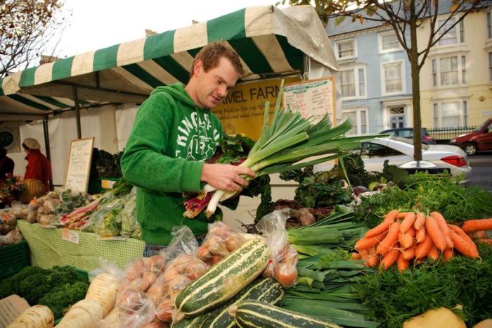 Aberystwyth's Farmers market