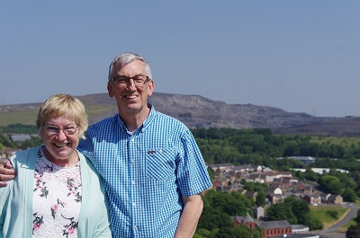 Chris and Alyson from Merthyr Friends of the Earth
