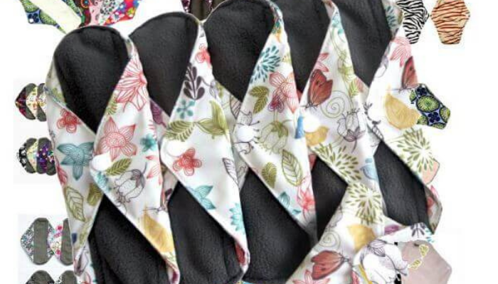 Picture of reusable sanitary pads
