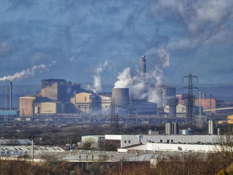 Tata Steelworks in Port Talbot