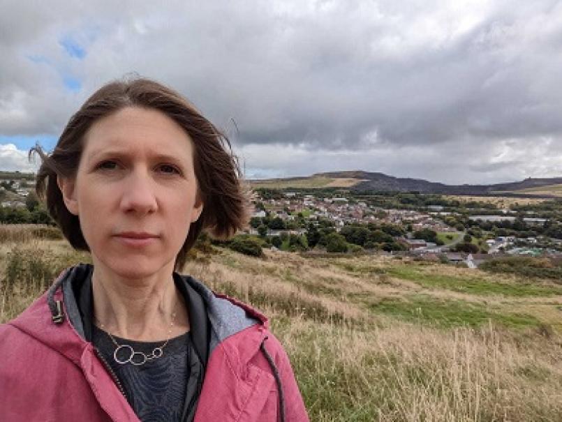 Haf Elgar in the Ffos y Fran area October 2022