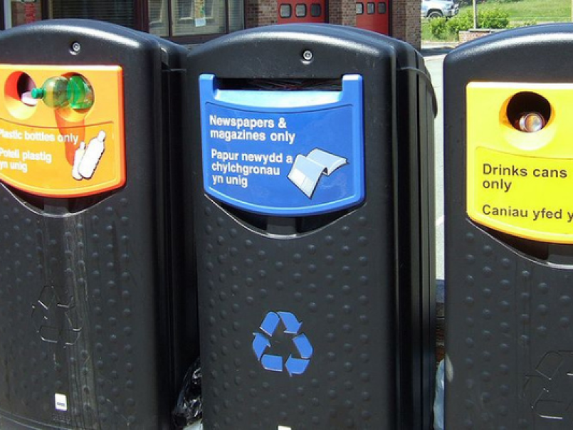 Recycling bins