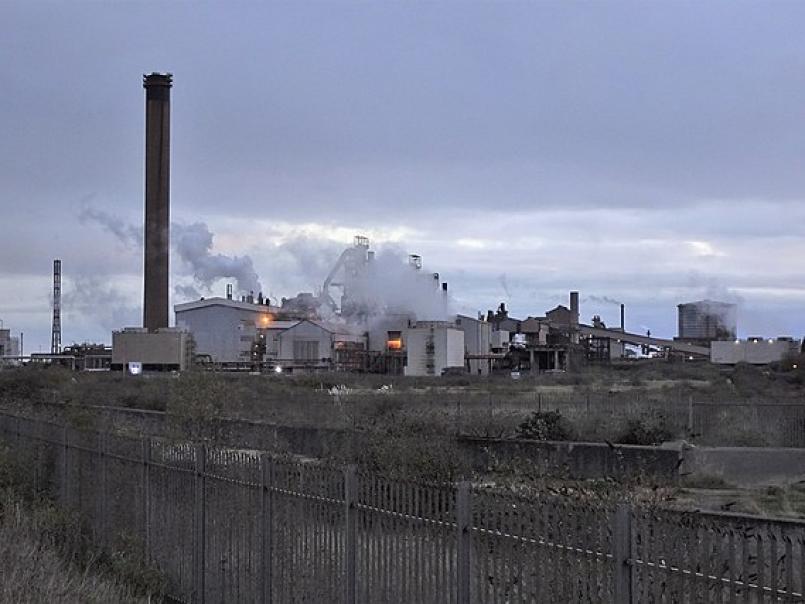 Picture of Tata Steel works Port Talbot