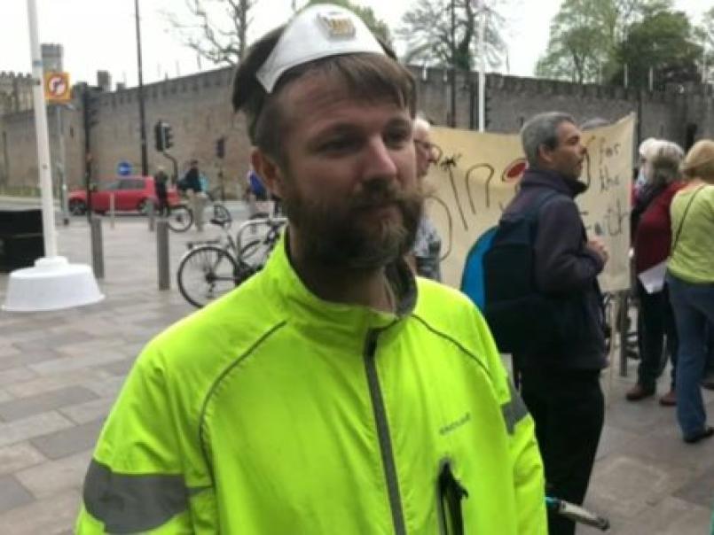 Picture of a cyclist