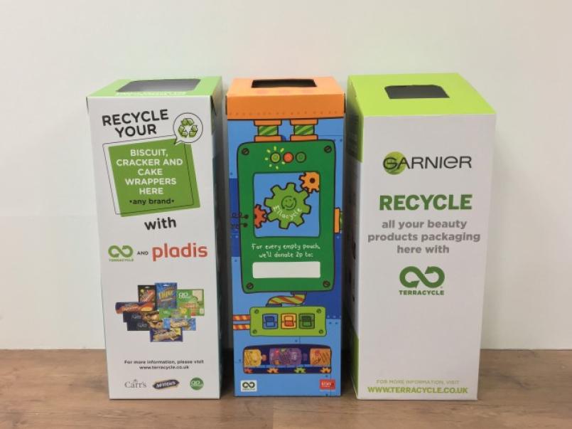 Terracycling bins