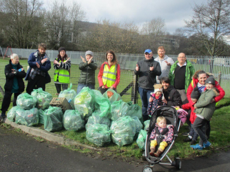 Litterpicking group